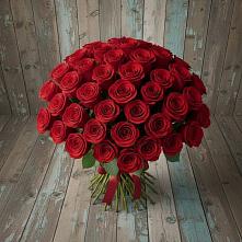 Букет 55 Красных роз Фридом #REPLACE_PRED# Белебее