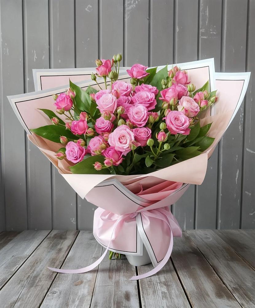 Букет Розовый кустик в Белебее
