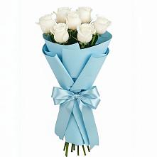 Букет 7 белых роз Проуд #REPLACE_PRED# Белебее