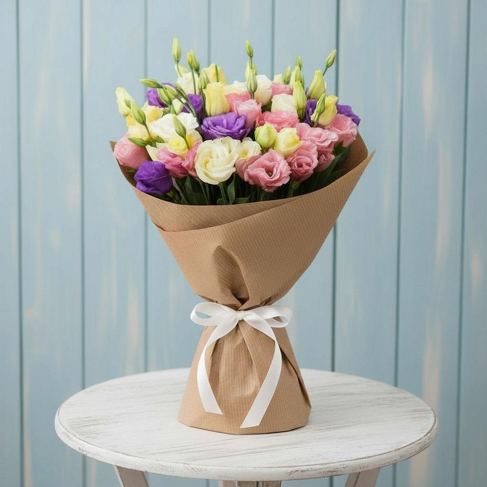 Букет цветов из: Лизиантусы в Белебее