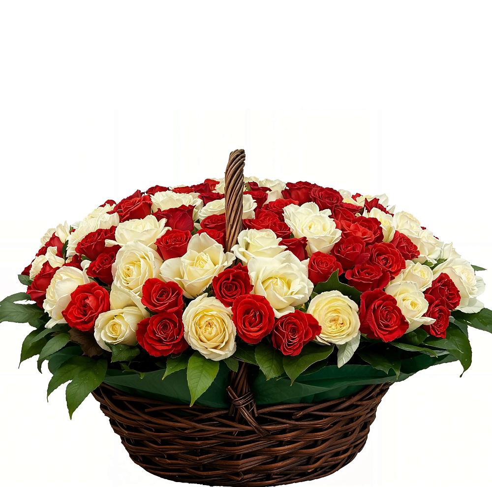 Премиум букет из: Розы в Белебее