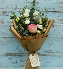 Букет цветов из:  Розы и Лизиантусы #REPLACE_PRED# Белебее